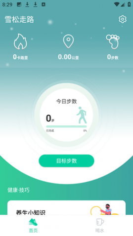 雪松走路