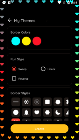 Round Light RGB跑马灯壁纸APP