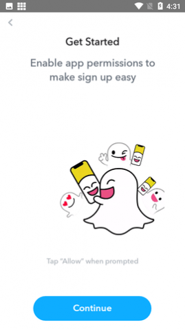 snapchat¼
