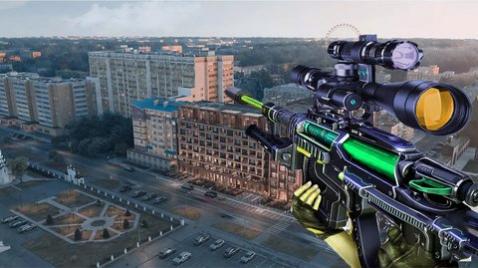 狙击手3d城市射击无限金币版