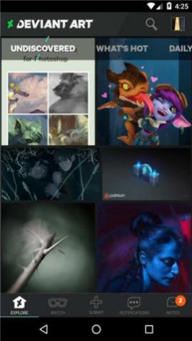 deviantart艺术创作平台app