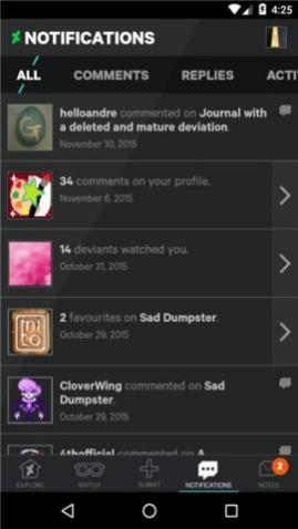 deviantart艺术创作平台app